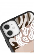 iPhone 11 Emoji Zebra Tasarımlı Glossy Telefon Kılıfı