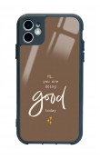 iPhone 11 Good Today Tasarımlı Glossy Telefon Kılıfı