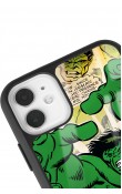 iPhone 11 Hulk Tasarımlı Glossy Telefon Kılıfı