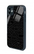 iPhone 11 Keyboard Tasarımlı Glossy Telefon Kılıfı