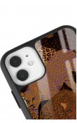 iPhone 11 Leoparlar Tasarımlı Glossy Telefon Kılıfı