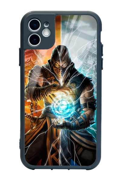iPhone 11 Mortal Combat Tasarımlı Glossy Telefon Kılıfı