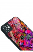 iPhone 11 Neon Island Tasarımlı Glossy Telefon Kılıfı