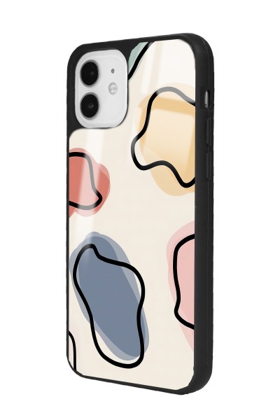 iPhone 11 Nude Milky Tasarımlı Glossy Telefon Kılıfı