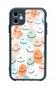 iPhone 11 Nude Smile Tasarımlı Glossy Telefon Kılıfı