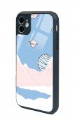 iPhone 11 Pastel Mount Tasarımlı Glossy Telefon Kılıfı