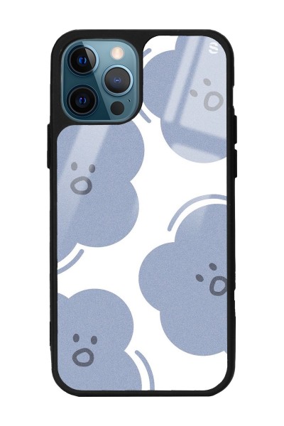 iPhone 11 Pro Cloud Face Tasarımlı Glossy Telefon Kılıfı