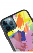 iPhone 11 Pro Colored Brush Tasarımlı Glossy Telefon Kılıfı