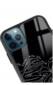 iPhone 11 Pro Dark Leaf Tasarımlı Glossy Telefon Kılıfı
