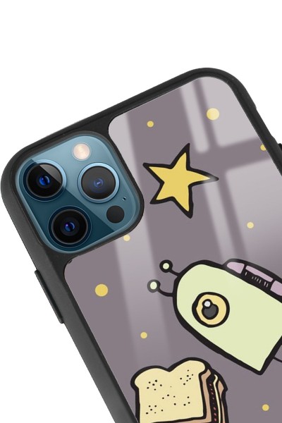 iPhone 11 Pro Doodle Jump Tasarımlı Glossy Telefon Kılıfı