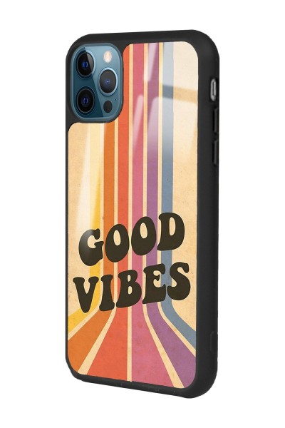 iPhone 11 Pro Good Vibes Tasarımlı Glossy Telefon Kılıfı