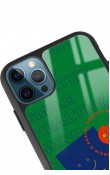 iPhone 11 Pro Happy Green Tasarımlı Glossy Telefon Kılıfı