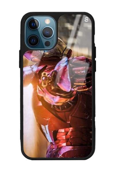 iPhone 11 Pro Iron Man Tasarımlı Glossy Telefon Kılıfı