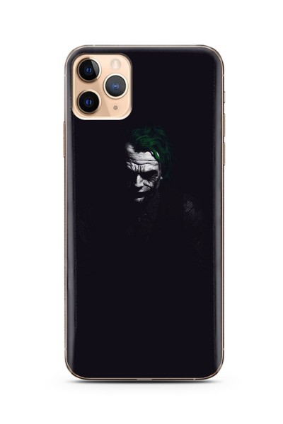 iPhone 11 Pro Joker Tasarım Şeffaf Silikon Telefon Kılıfı