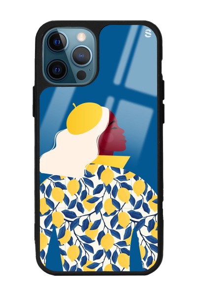 iPhone 11 Pro Lemon Woman Tasarımlı Glossy Telefon Kılıfı