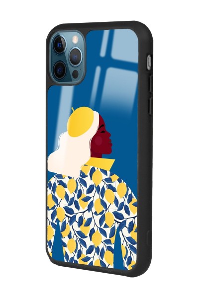 iPhone 11 Pro Lemon Woman Tasarımlı Glossy Telefon Kılıfı