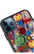 iPhone 11 Pro Marvel Face Tasarımlı Glossy Telefon Kılıfı