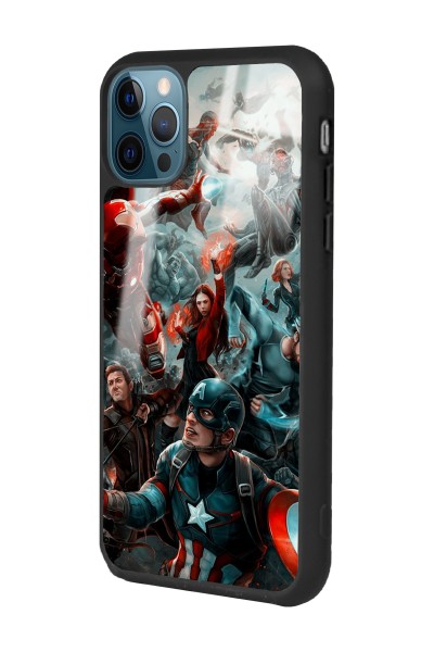 iPhone 11 Pro Max Avengers Ultron Tasarımlı Glossy Telefon Kılıfı