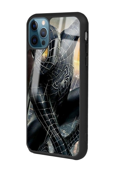 iPhone 11 Pro Max Dark Spider Tasarımlı Glossy Telefon Kılıfı
