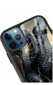 iPhone 11 Pro Max Dark Spider Tasarımlı Glossy Telefon Kılıfı