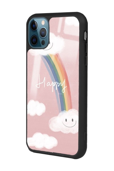 iPhone 11 Pro Max Happy Cloude Tasarımlı Glossy Telefon Kılıfı