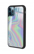 iPhone 11 Pro Neon Dama Tasarımlı Glossy Telefon Kılıfı