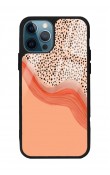 iPhone 11 Pro Nude Benekli Tasarımlı Glossy Telefon Kılıfı