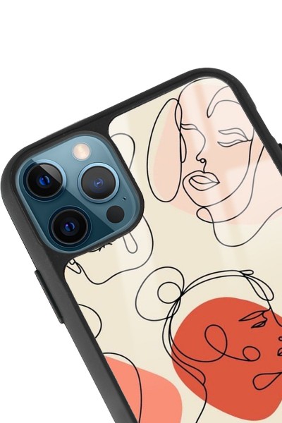 iPhone 11 Pro Nude Maske Tasarımlı Glossy Telefon Kılıfı