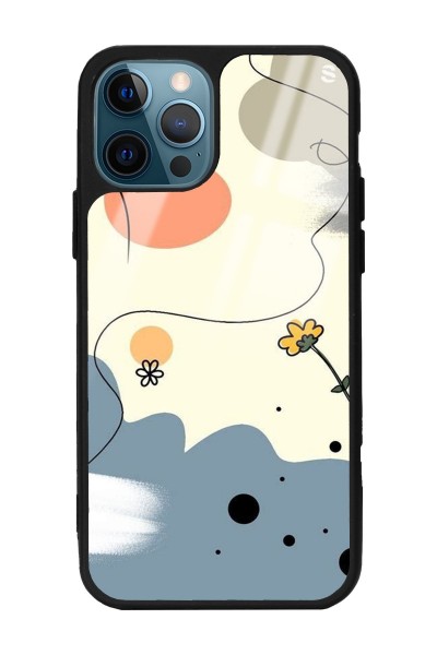 iPhone 11 Pro Nude Papatya Tasarımlı Glossy Telefon Kılıfı