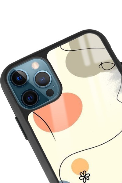 iPhone 11 Pro Nude Papatya Tasarımlı Glossy Telefon Kılıfı
