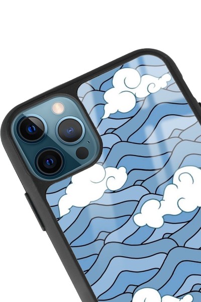 iPhone 11 Pro Sea Cloud Tasarımlı Glossy Telefon Kılıfı