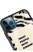 iPhone 11 Pro Zebra Motto Tasarımlı Glossy Telefon Kılıfı