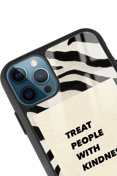 iPhone 11 Pro Zebra Motto Tasarımlı Glossy Telefon Kılıfı