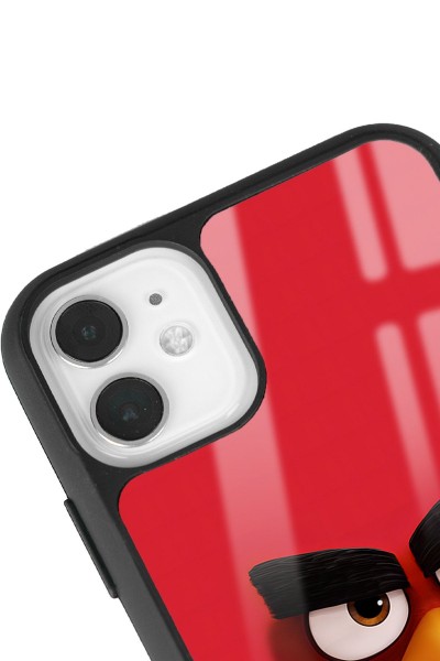 iPhone 11 Red Angry Birds Tasarımlı Glossy Telefon Kılıfı