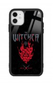 iPhone 11 Witcher 3 Fire Tasarımlı Glossy Telefon Kılıfı