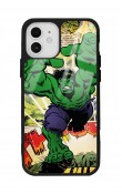 iPhone 12 - 12 Pro Hulk Tasarımlı Glossy Telefon Kılıfı