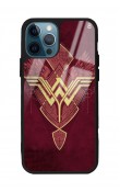 iPhone 12 Pro Max Wonder Woman Tasarımlı Glossy Telefon Kılıfı
