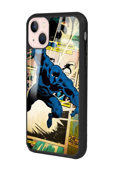 iPhone 13 Black Panther Kara Panter Tasarımlı Glossy Telefon Kılıfı
