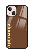 iPhone 13 Choclate Tasarımlı Glossy Telefon Kılıfı