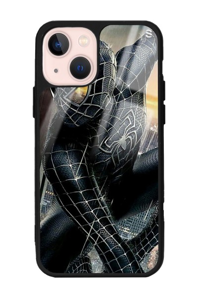 iPhone 13 Dark Spider Tasarımlı Glossy Telefon Kılıfı