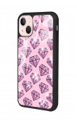 iPhone 13 Diamond Tasarımlı Glossy Telefon Kılıfı