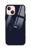 iPhone 13 Doodle Punk Tasarımlı Glossy Telefon Kılıfı