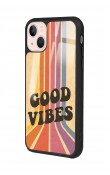 iPhone 13 Good Vibes Tasarımlı Glossy Telefon Kılıfı