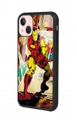 iPhone 13 iron Man Demir Adam Tasarımlı Glossy Telefon Kılıfı