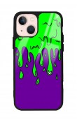 iPhone 13 Neon Damla Tasarımlı Glossy Telefon Kılıfı