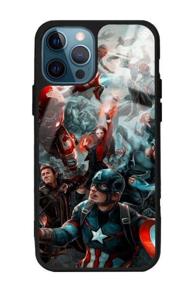 iPhone 13 Pro Avengers Ultron Tasarımlı Glossy Telefon Kılıfı