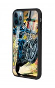 iPhone 13 Pro Hayalet Sürücü Tasarımlı Glossy Telefon Kılıfı