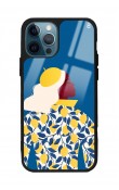 iPhone 13 Pro Lemon Woman Tasarımlı Glossy Telefon Kılıfı