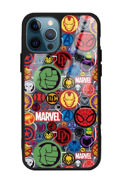 iPhone 13 Pro Marvel Face Tasarımlı Glossy Telefon Kılıfı