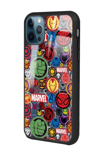 iPhone 13 Pro Marvel Face Tasarımlı Glossy Telefon Kılıfı